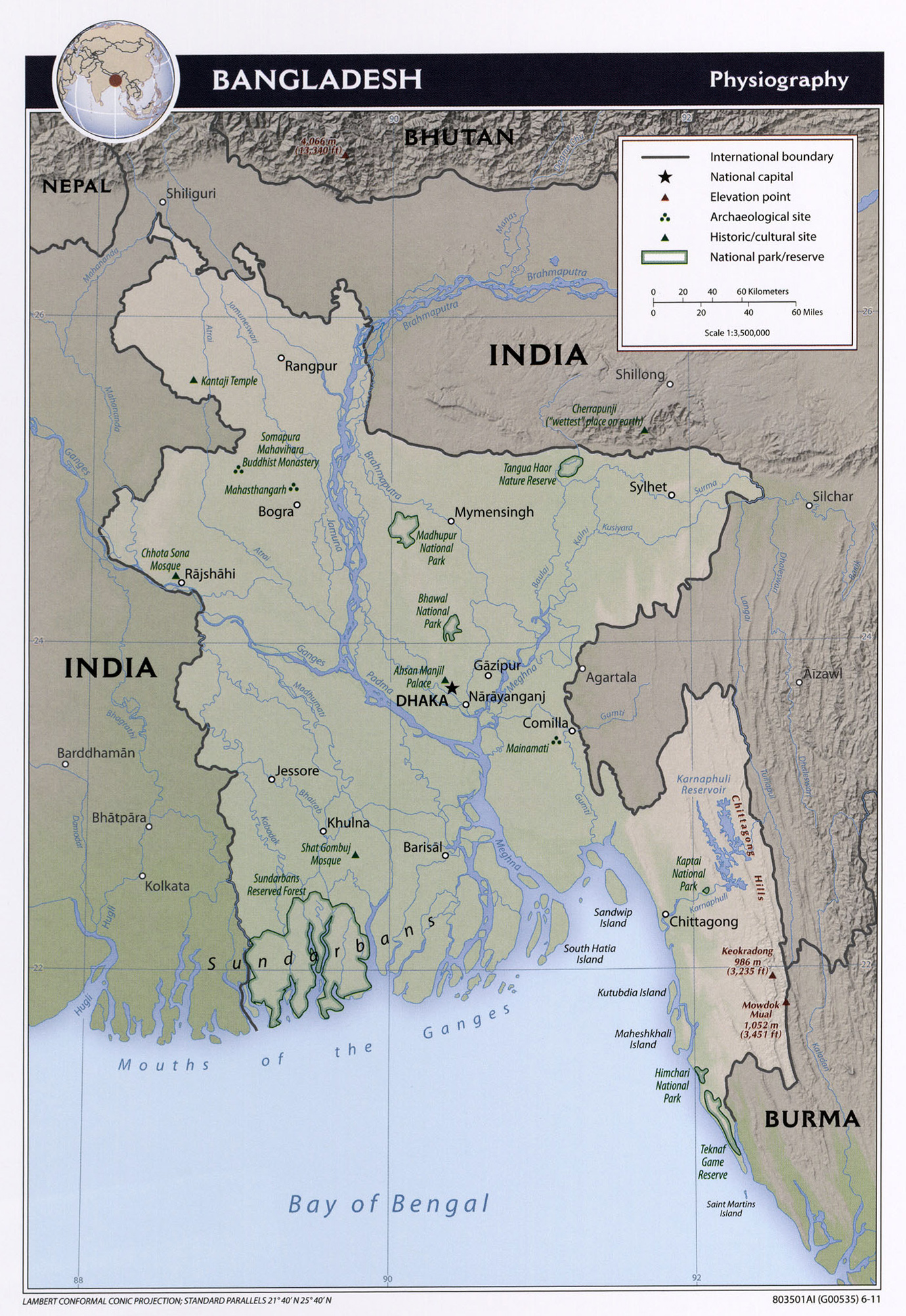 maps of bangladesh