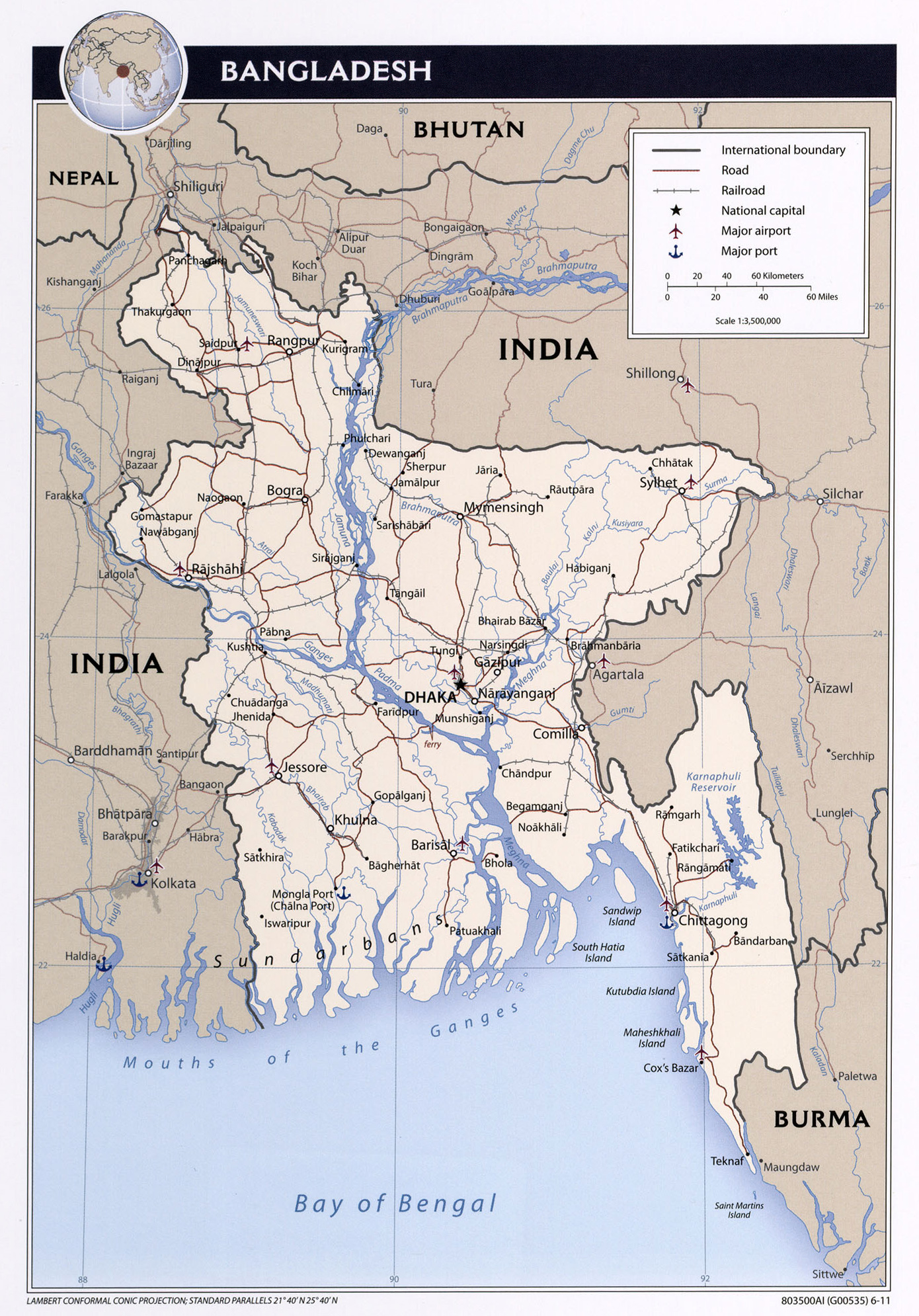 maps of bangladesh