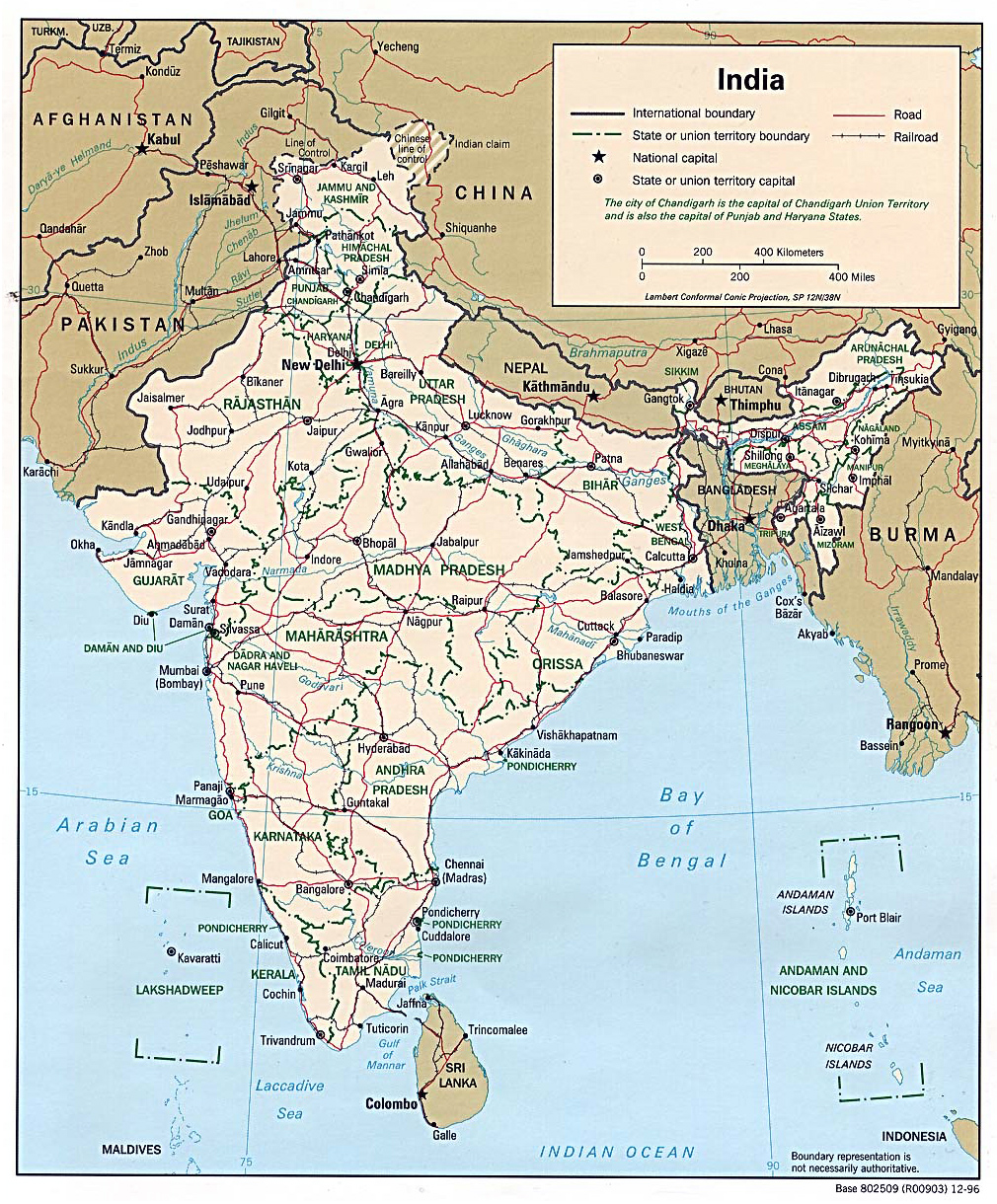 Maps Of India Detailed Map Of India In English Tourist Map Of