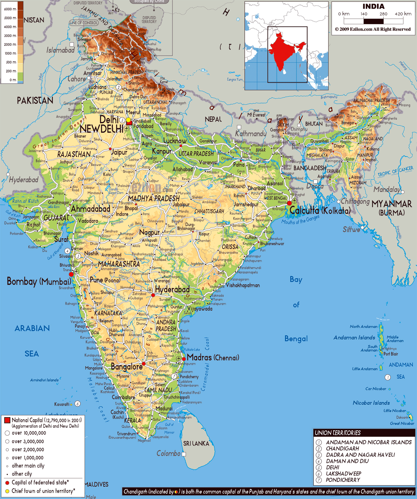 Maps Of India Detailed Map Of India In English Tourist Map Of India Maps Of India Detailed Map Of India In English Tourist Map Of India