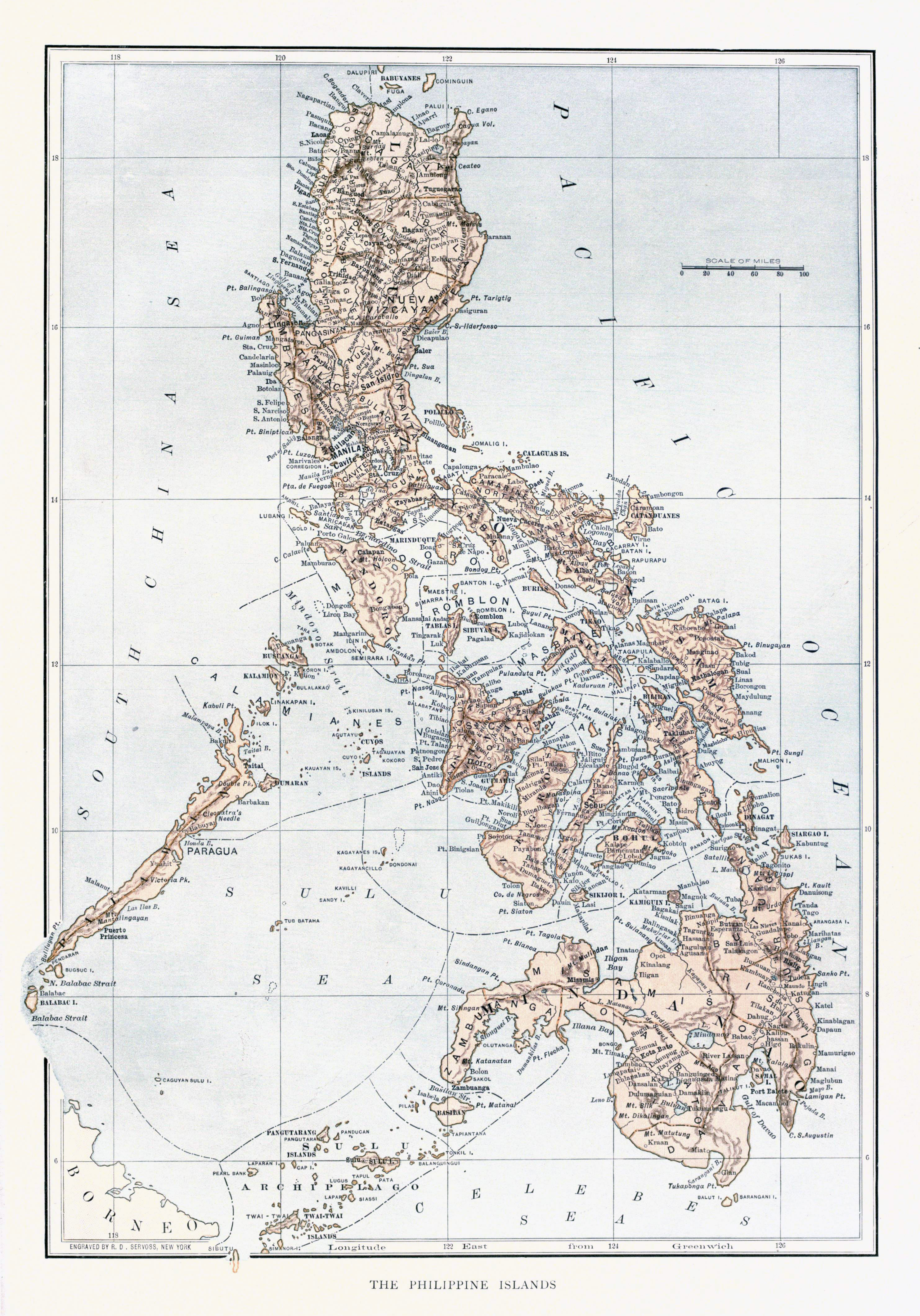 Detailed Administrative Map Of Philippines Philippines Asia - Vrogue