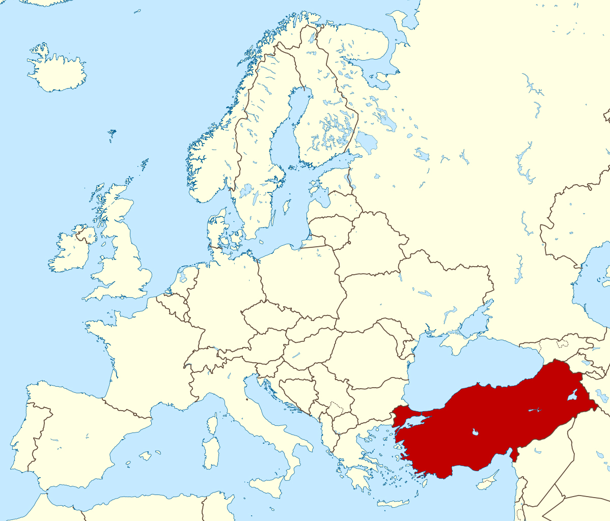 Maps Of Turkey Detailed Map Of Turkey In English Tourist Map Of