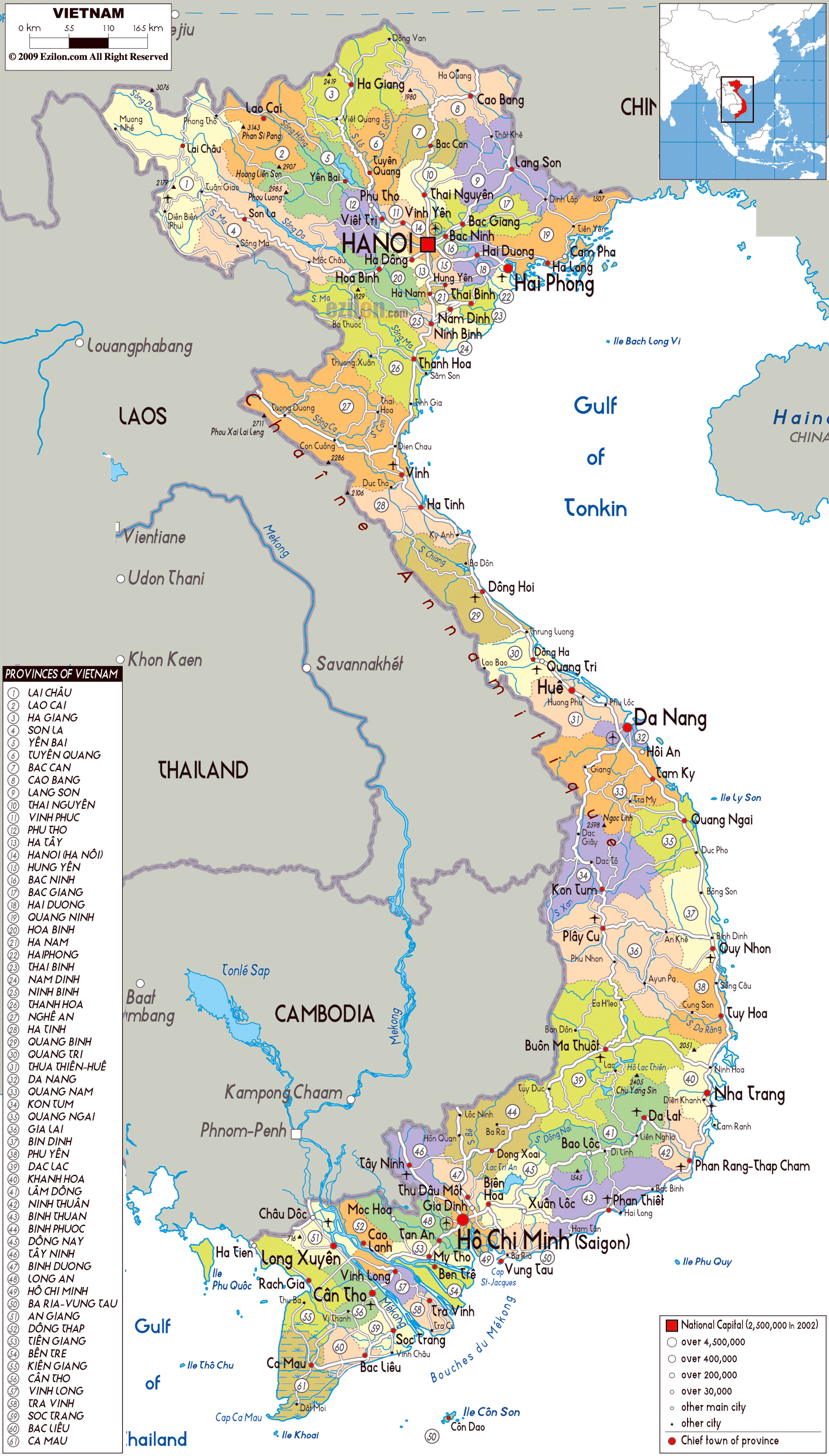 map for vietnam        <h3 class=
