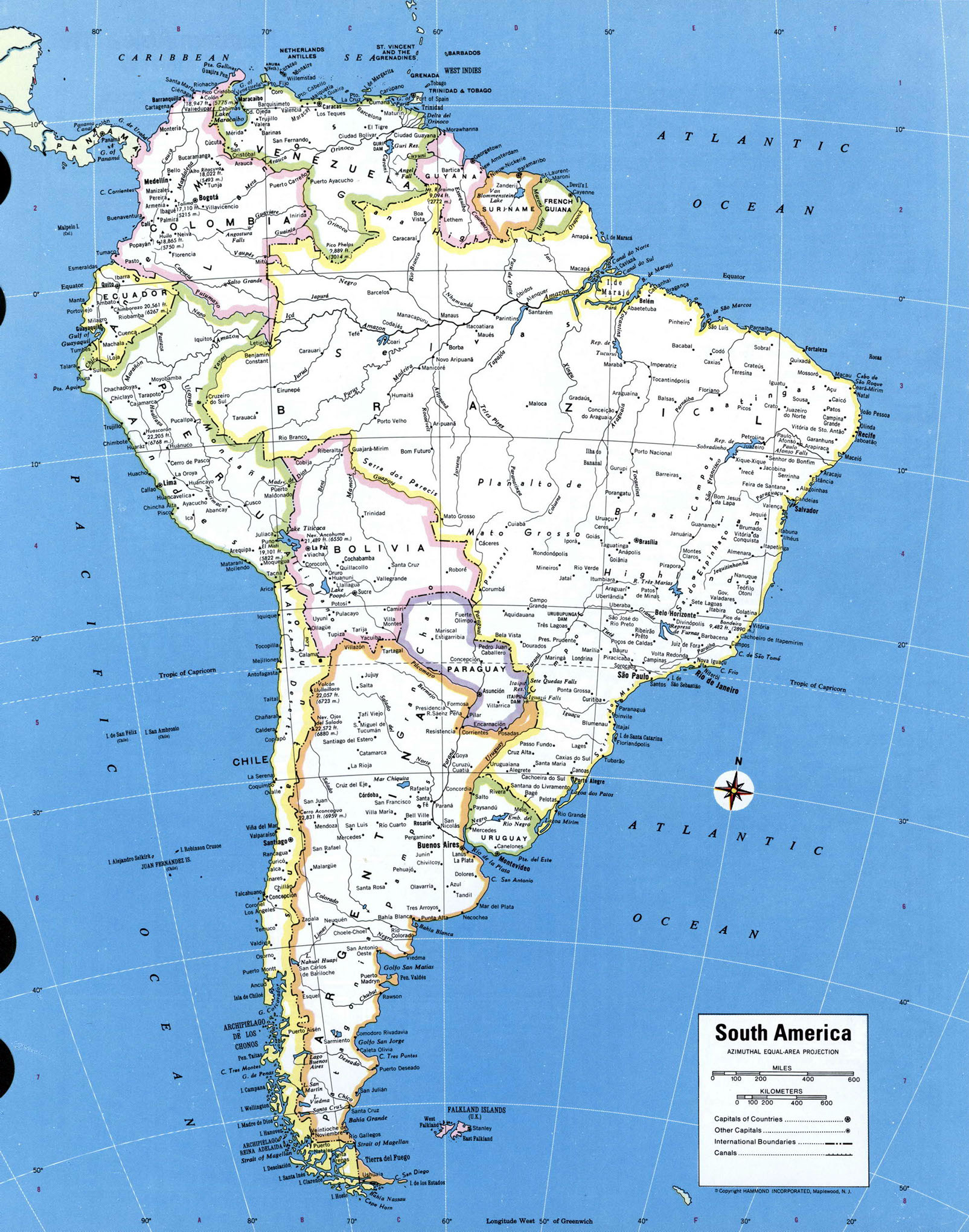 South America Map Printable South America Map Printable