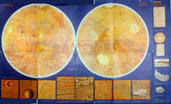 Large detailed map of Mars - 1984.