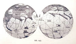 Map of Mars - 1916.